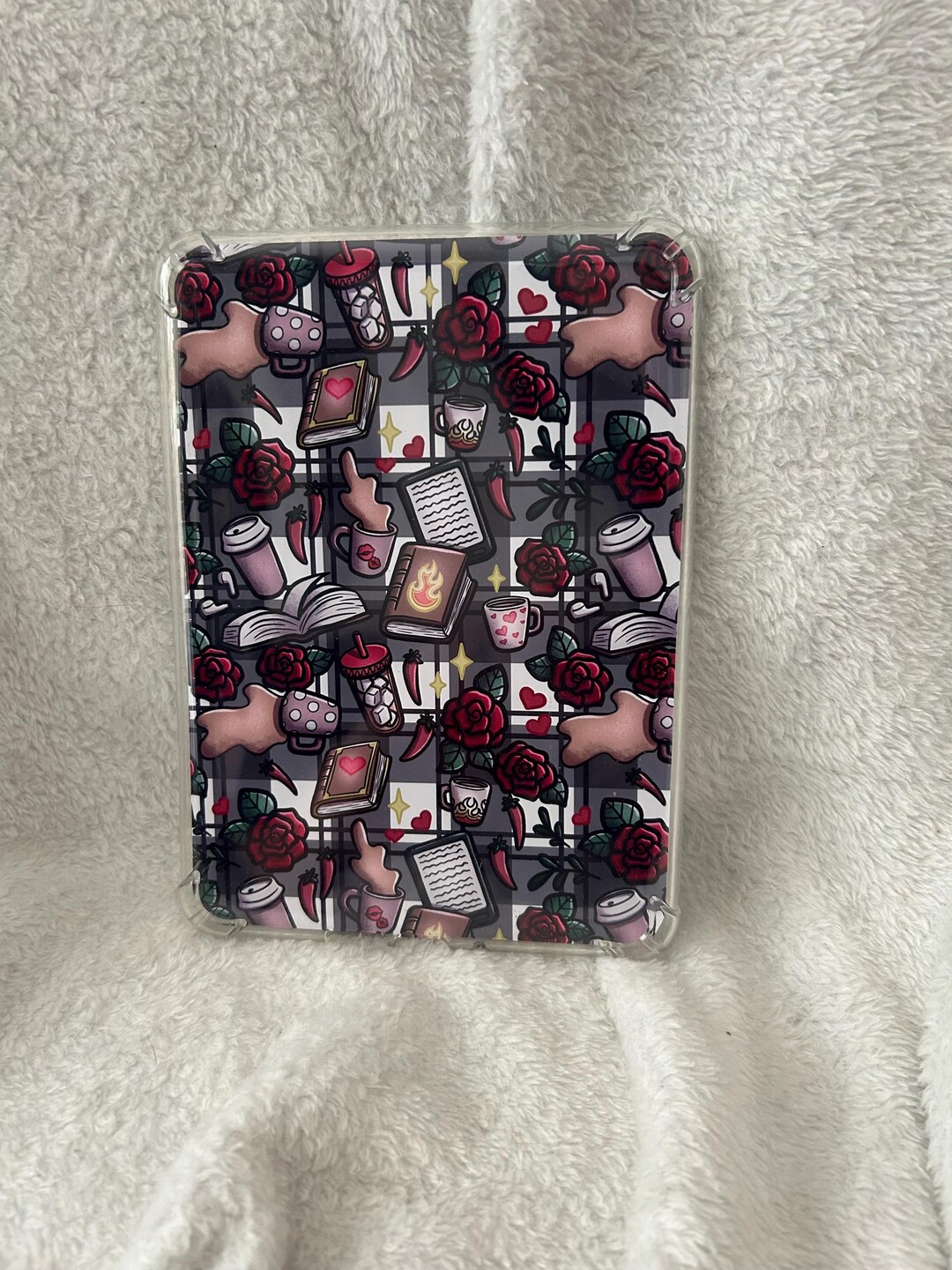 Smut and Coffee Lover Kindle E Reader Insert Card for Clear Case ...