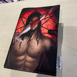 Gabriel empire of the vampire zip sold separately bookbestie book sleeve padded and lined 2 sizes book jackets, fabric dust jackets