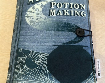 Potions markering bookbestie boekhoes gewatteerde en gevoerde boekbeschermer **2 maten**