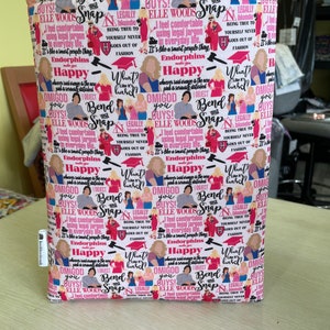 Legally blonde bookbestie book sleeve padded and lined booksleeve zip sold separately