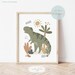 Dinosaur Poster, Dinosaur Nursery Print, Bedroom Decor, Boy Nursery ...