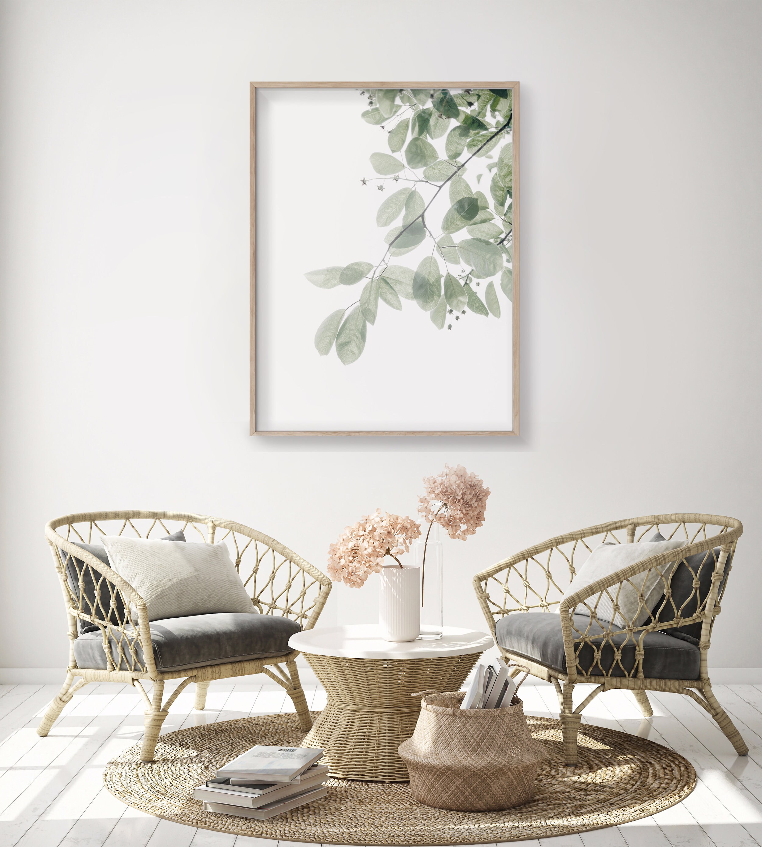 Set of 6 Botanical Prints Printable Art Digital Prints | Etsy