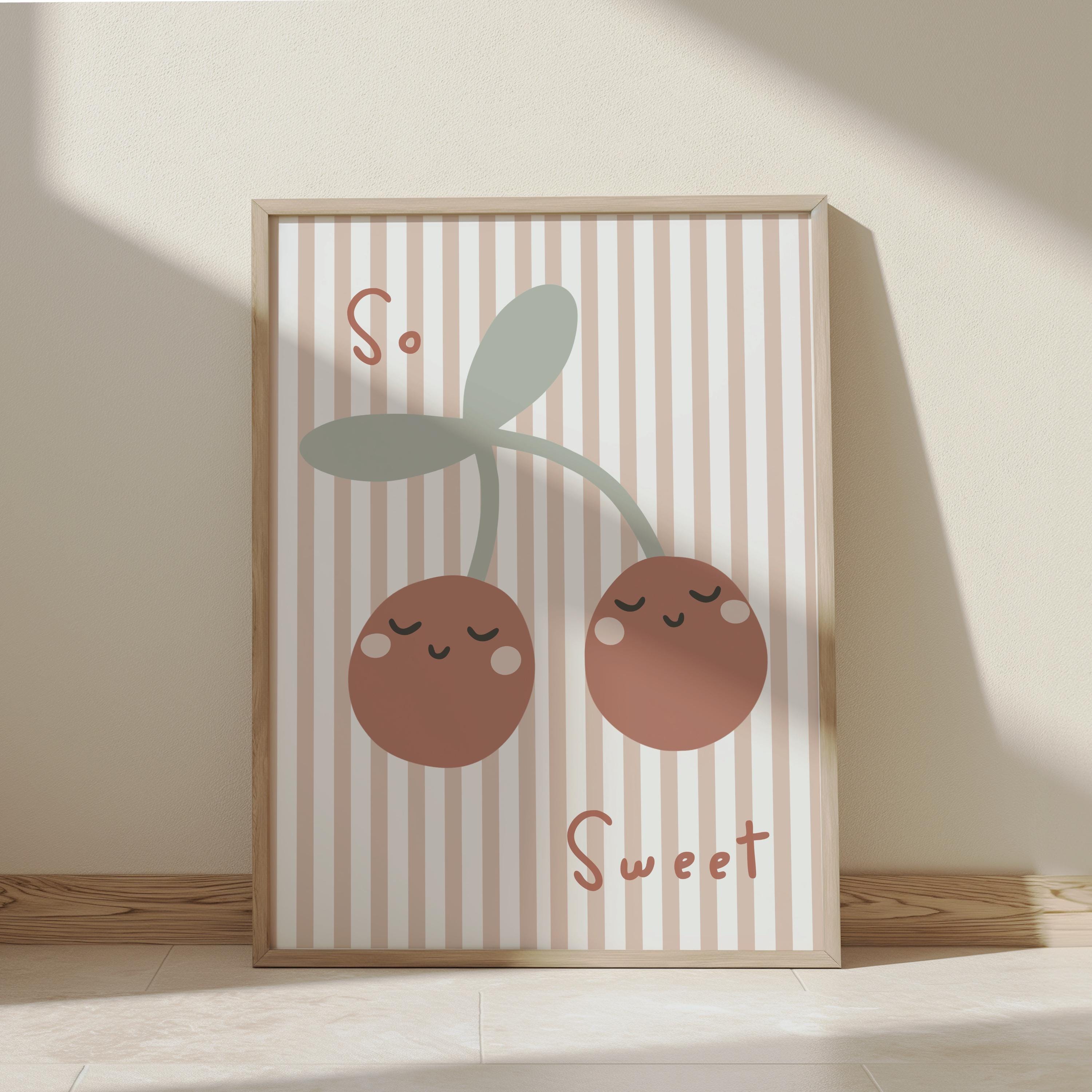 Set of 6 Girls Dusty Pink and Sage Green Gallery Wall Prints, Peace ...