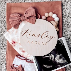 Birth Stat Sign Personalized For Newborn Baby, Scarlett James Design, Crib & Nursery Decor, Photography Prop, Baby Shower Gifts, Gender Reveal
