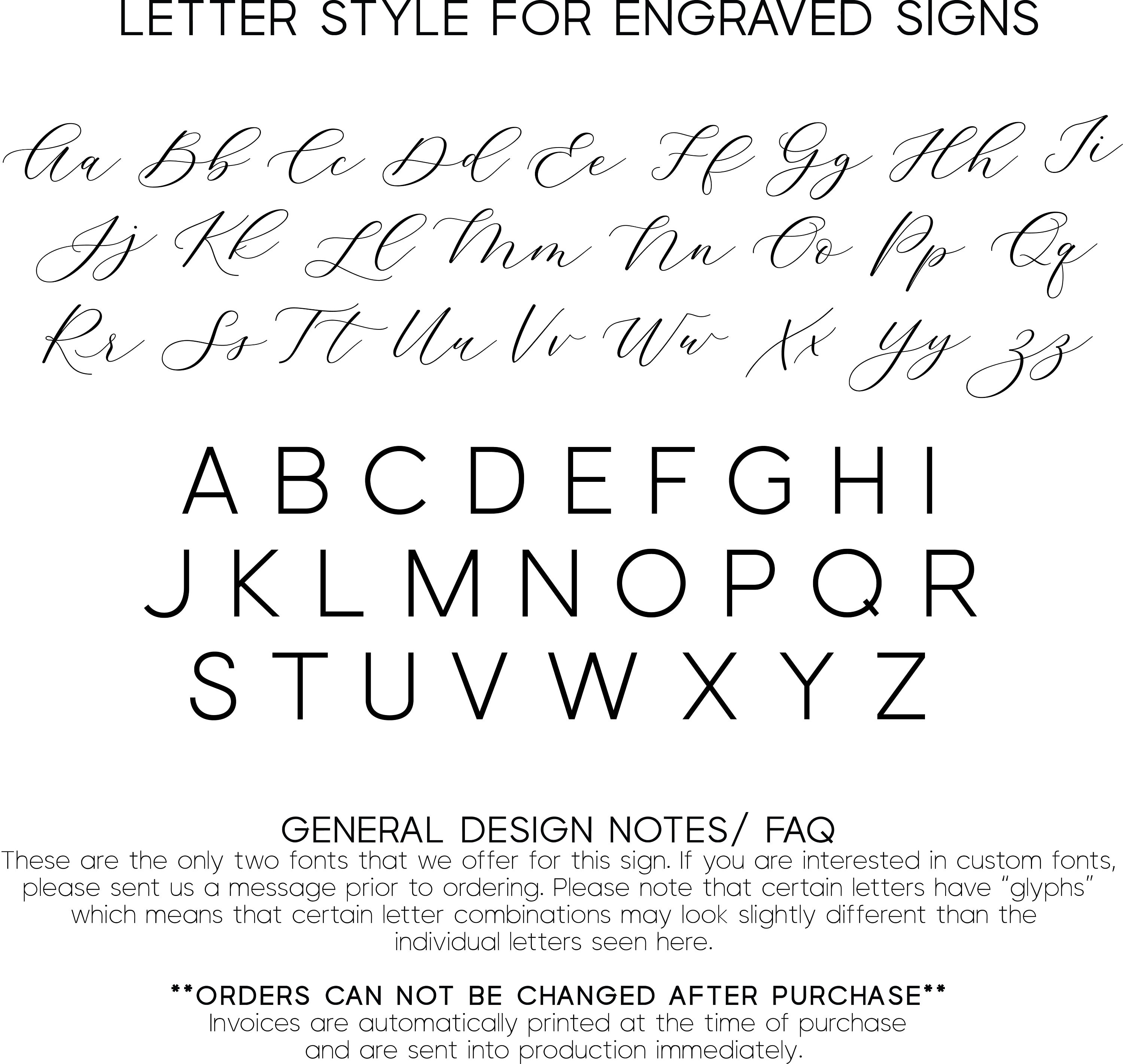 Birth Announcement Sign / Engraved Wooden Name Sign / Name Etsy