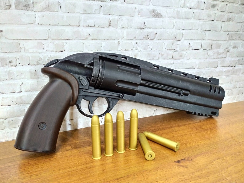 Hellboy 2019 gun revolver prop cosplay Etsy