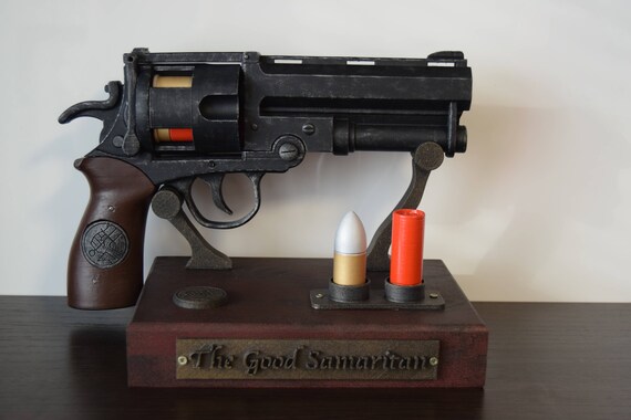 Hellboy Good Samaritan Big Size Revolver Blaster Gun Cosplay Etsy