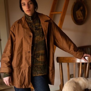 moving sale 70s/80s deadstock cotton twill workwear jacket, fits up to x-large image 2