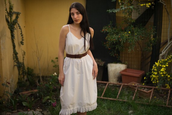 cotton tank dress sale Women's 100% Cotton Midi Tank Dress
