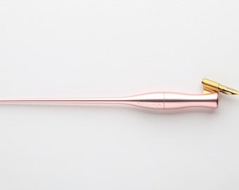 Calligraphy Pen Holder  | Calligraphy Dip Pen | Calligraphy Pink Penholder | Modern Calligraphy | Copperplate Oblique Pen Holder | Moblique