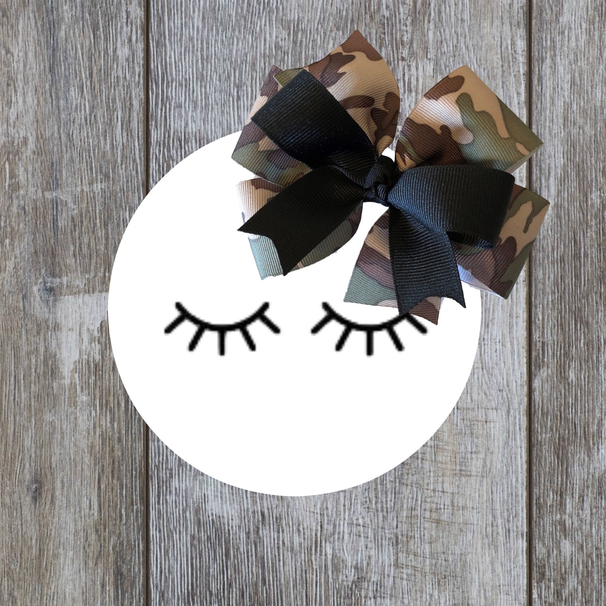 Camo hair bow camouflage bows army hair bows camouflage Etsy