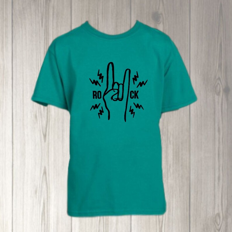 Boys Rock Band Tshirt Kids Tshirts Rock N Roll Shirts Etsy