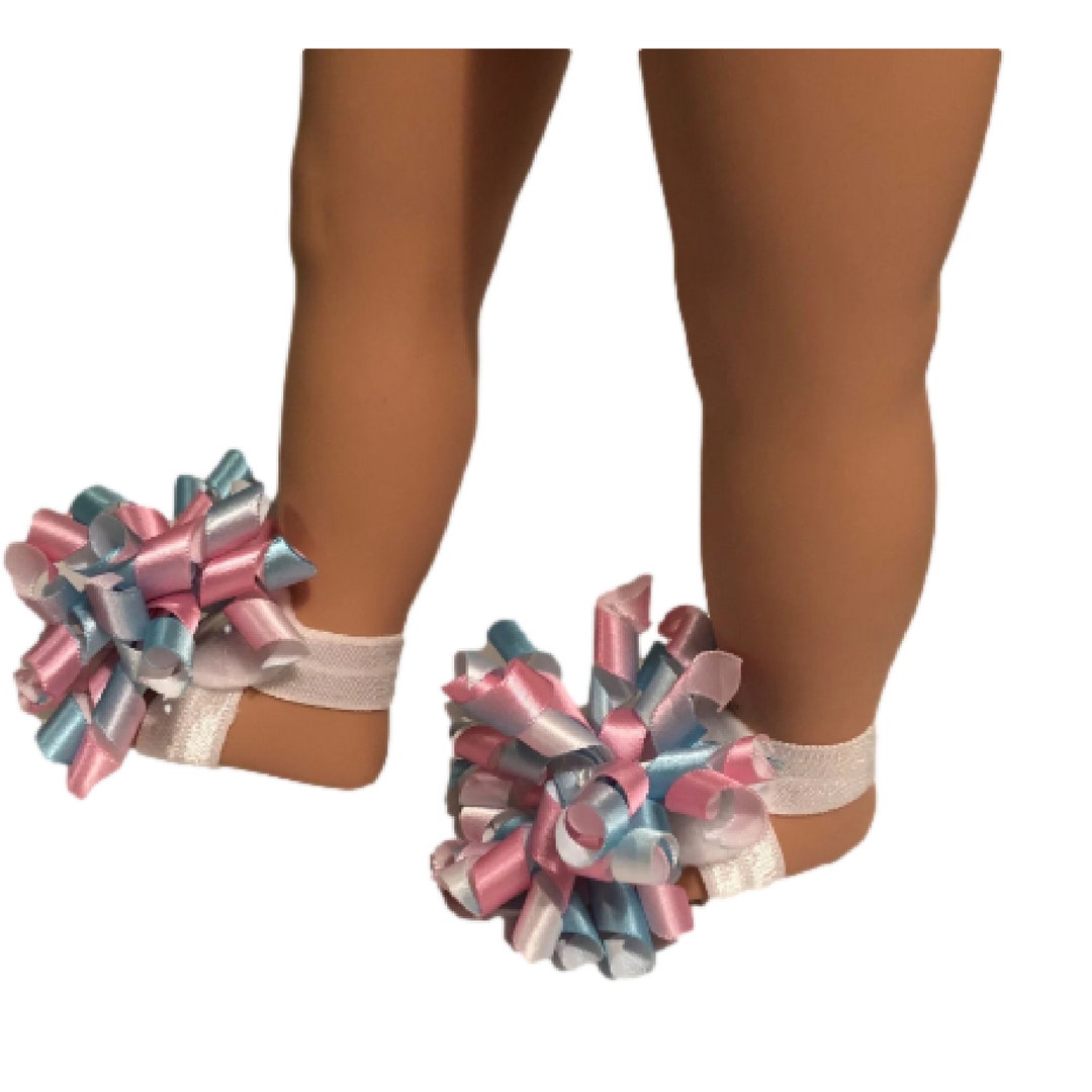 Easter Baby Barefoot Sandals, Baby Barefoot Sandals, Easter Shoes, Baby