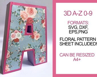 Download 3d Letters Svg Etsy