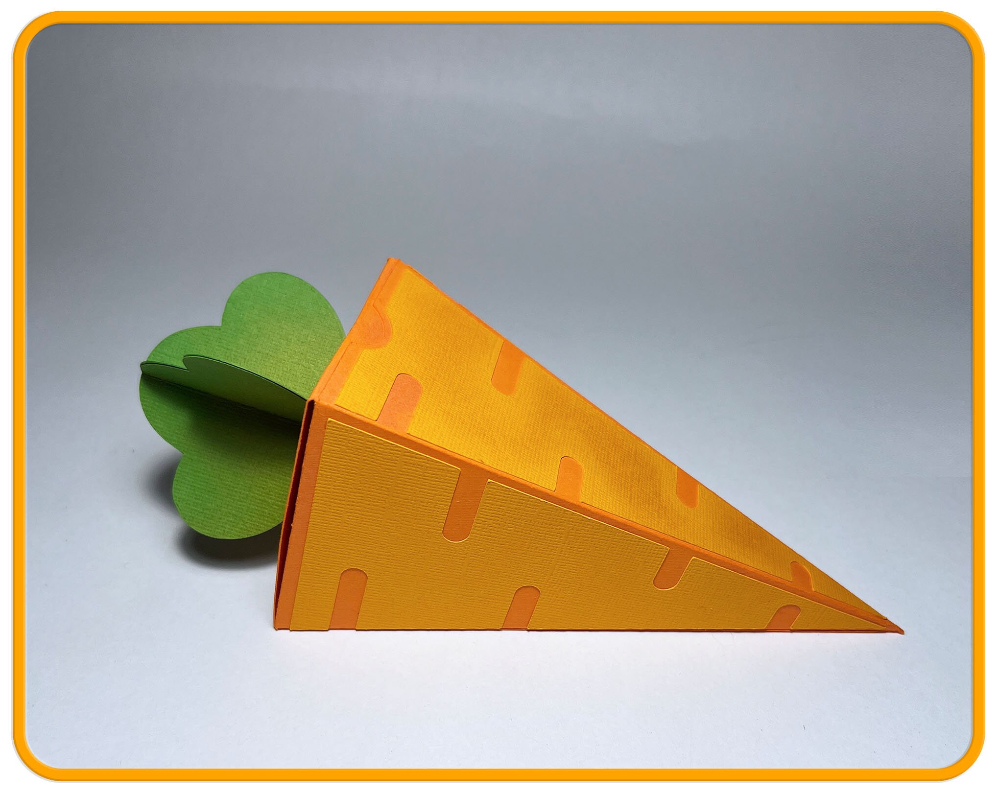 Easter Carrot Gift Box SVG File for Cricut Carrot Box Cricut Etsy