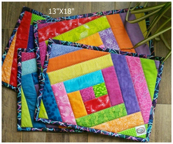 Scrappy Patchwork Potholders - A Quilting Life