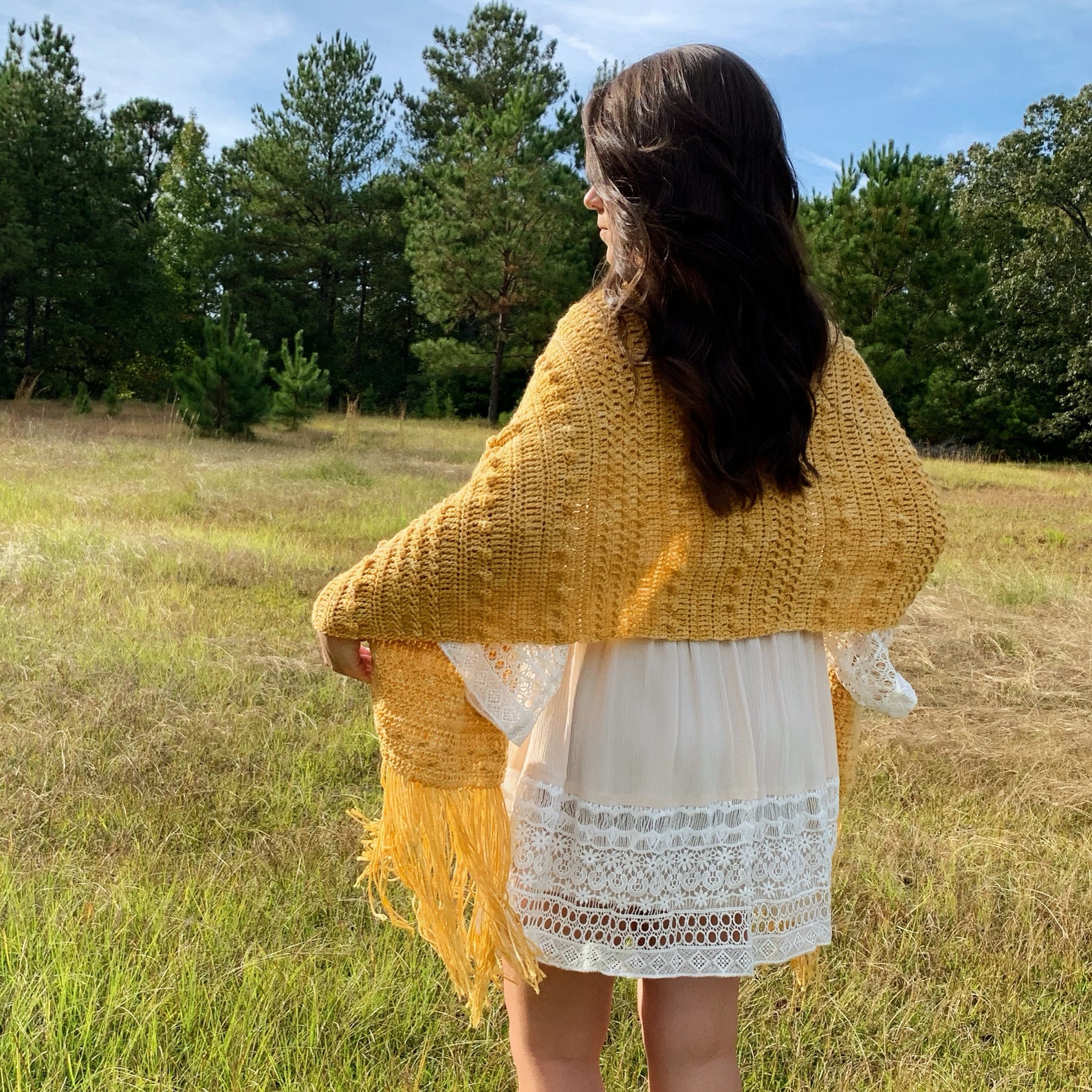 The Selene Wrap, Shawl, Crochet PATTERN - Etsy