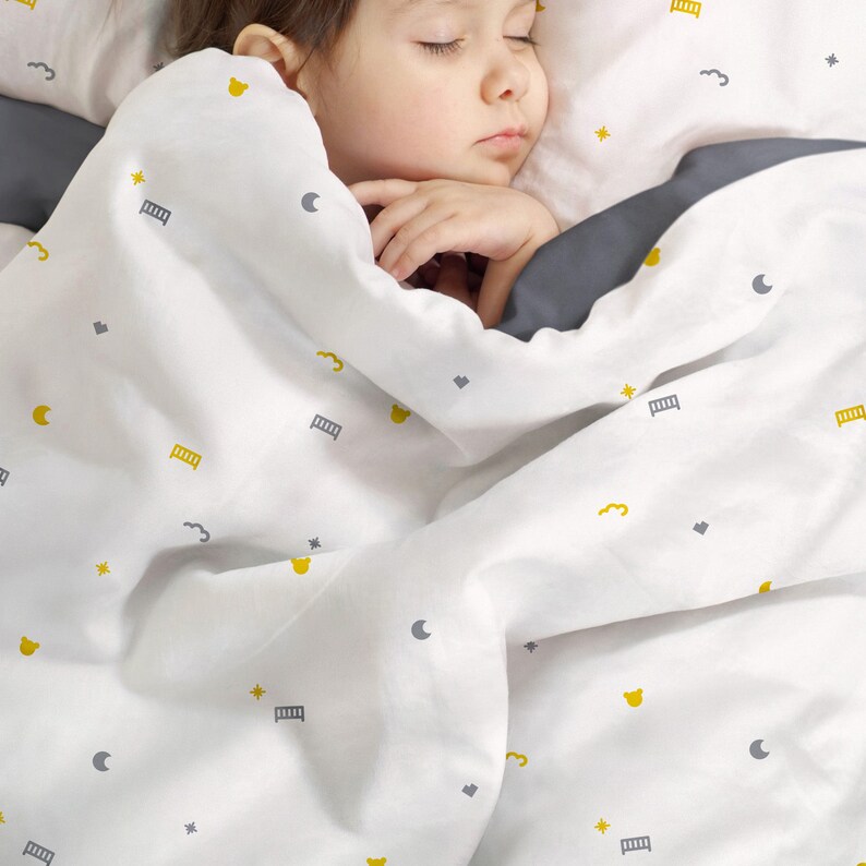 Organic Cotton Bedding For Kids Single Size Set Image 0
