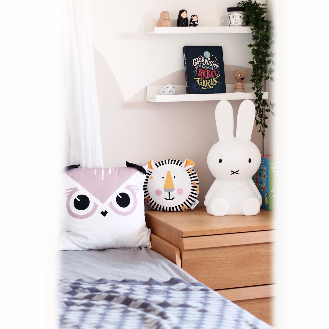 Animal pillow case Kids cushion Covers Organic Cotton Fox Etsy