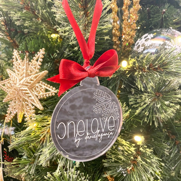 Personalized Company Logo Ornament Etsy
