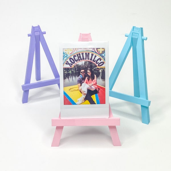 Instax Photo Holder - 3D Printed Easel -  Photo holder - Card Holder - Easel Photo Display - Card Display - Instant Photo Frame