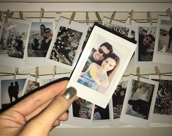 Turn your camera roll into physical instax prints. Custom instant photos.  Instax prints. Instant film photos. Aesthetic photos