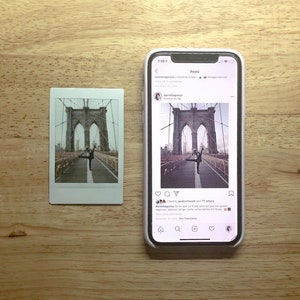 Custom Prints ! Your favorite photos turned into instax photo prints.  Photo Album. Instax. Aesthetic photos