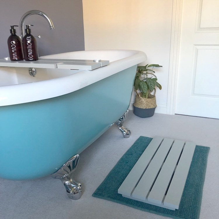 Wooden bath mat / duck board Etsy