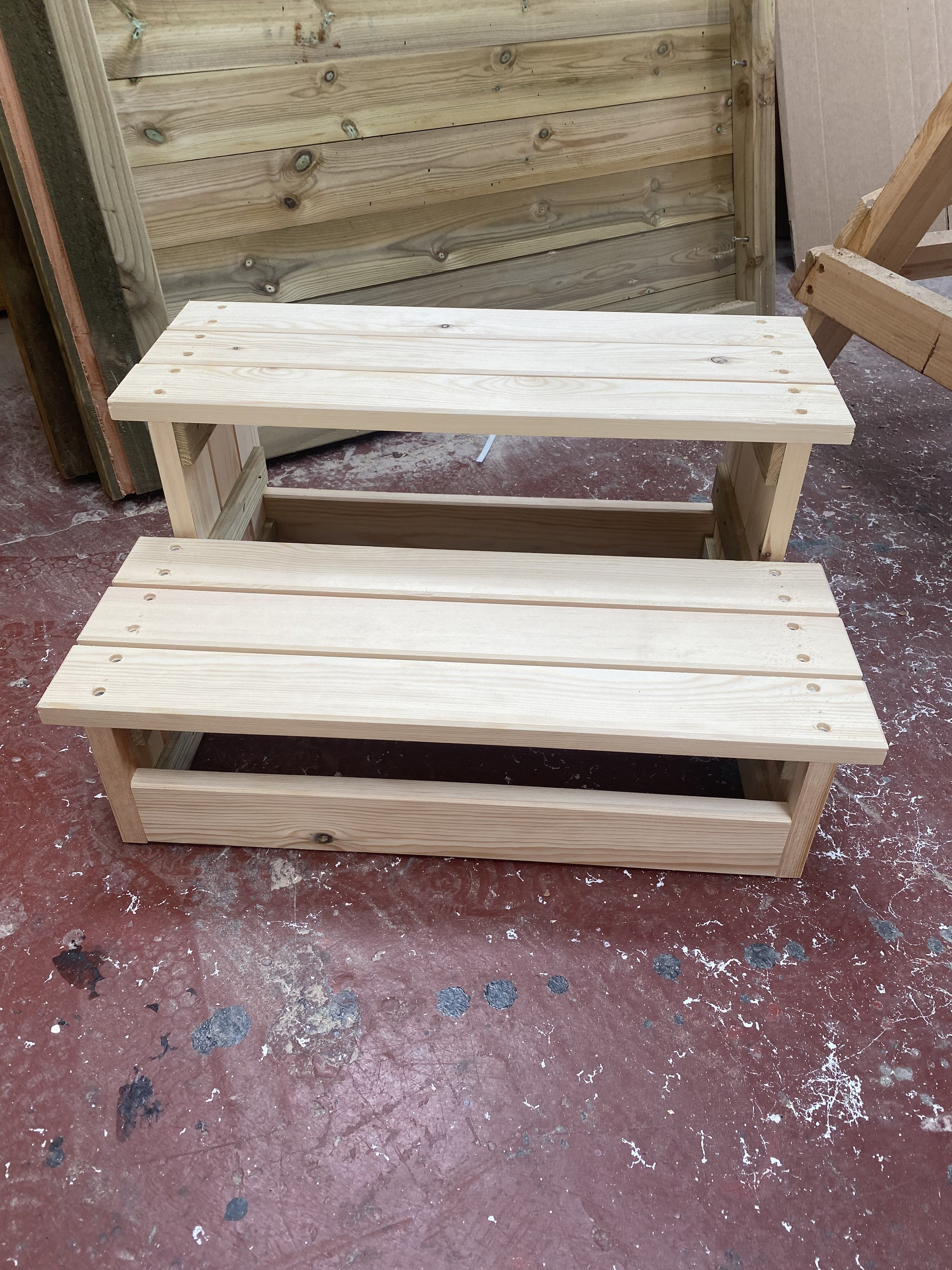 Hot Tub Steps/ Garden Steps / Wooden Steps / Handmade Steps / Etsy UK