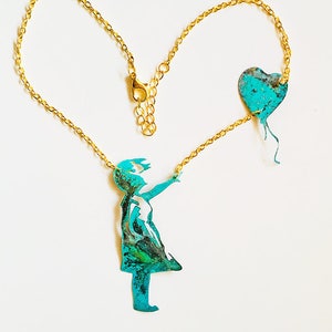 Banksy necklace sales