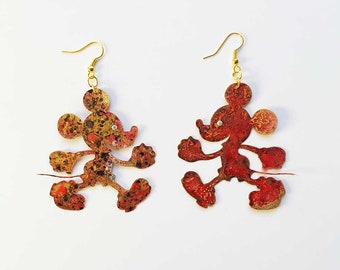 Mikey Ohrringe - Cartoon-Liebhaber-Accessoires - Ohrringe xxl - trendigen Schmuck - moderne Ohrringe - trendige Accessoires - Geschenke für Sie