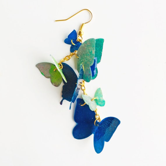 Butterfly earring  - Jewelry & bijoux - Butterflies earring - Butterfly design - Handmade earrings - Design earrings - Butterflies jewelry
