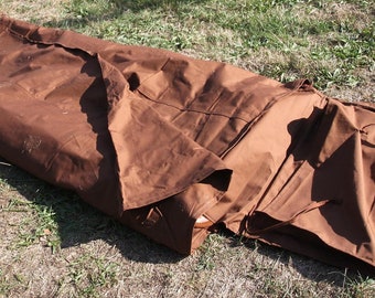 Cowboy bed extra long, bedroll canvas XXL, historical sleeping bag, cowboy reenactment