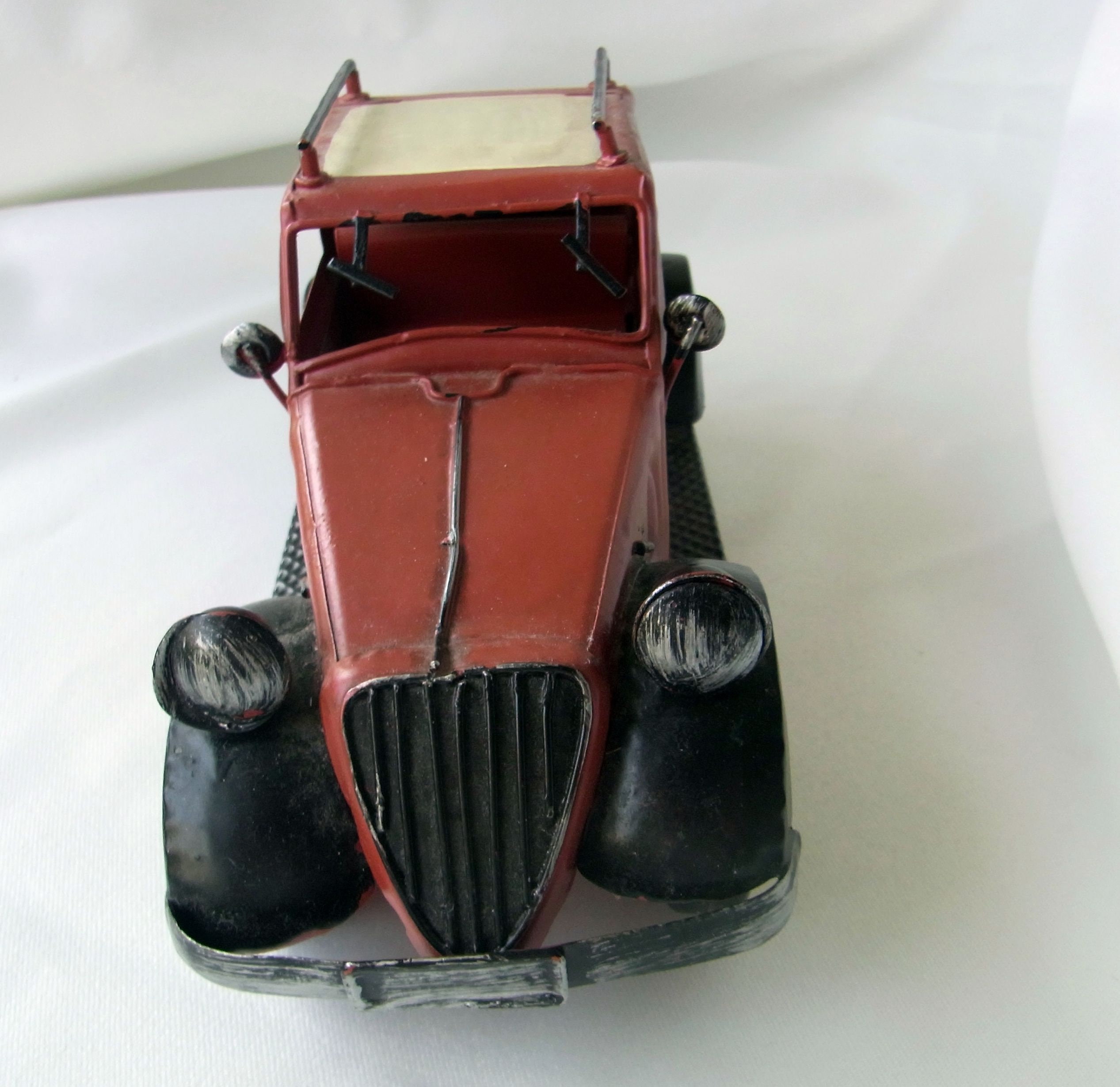 Blechauto Abschleppwagen Truck Oldtimer Antik Stil 28 Cm Modellauto Nostalgie
