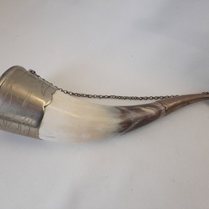 Corne à boire, corne de vache décoration corne viking corne sculptée cadeau de mariage souvenir russe