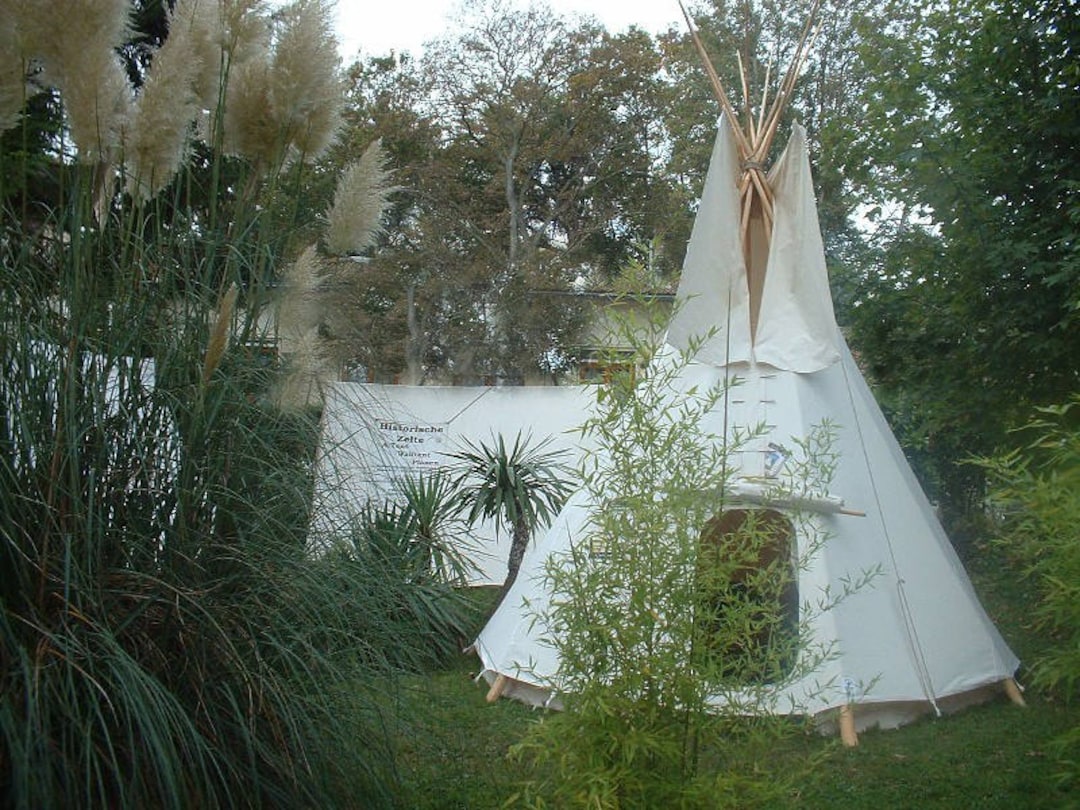 Tipi, Teepee, Full Size 3,5 M Diameter- NO POLES Native American Tent,  for Outdoor Glamping Camping