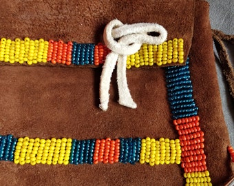 Tipi Bags, Vintage Ca 1970s, Native American Style Tipi Interior 