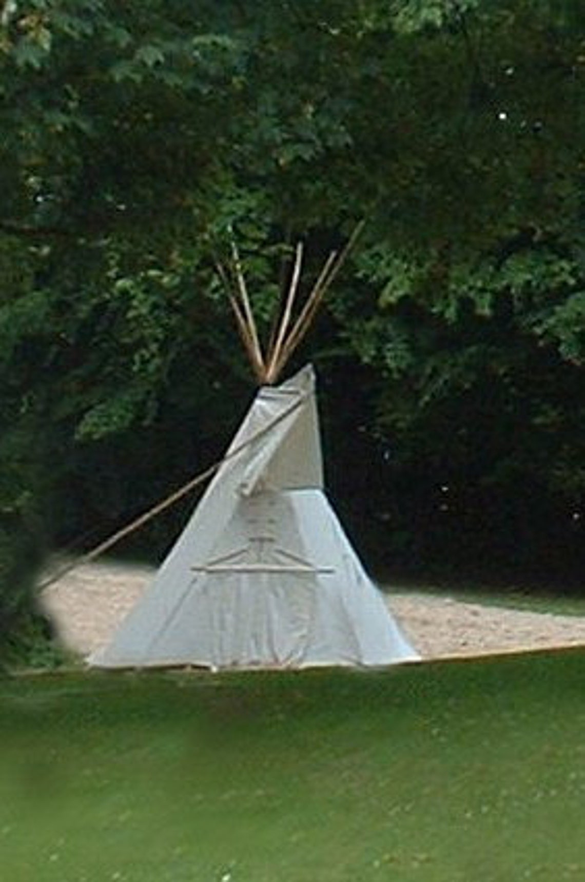 Tipi Teepee full size 35 m diameter Native American Tent Etsy