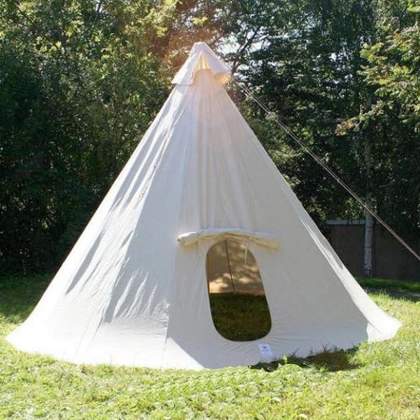 One pole Tipi, Tourtipi , Tepee one pole, Tipitent Native america home