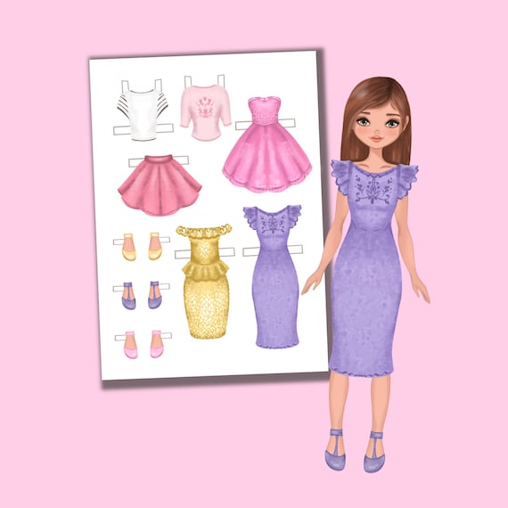 fashion doll dress up My Angie Girl Tutu Cute Story Book Dress-Up Costume Dress Doll Clothes  Pattern 18 inch American Girl Dolls main image 1