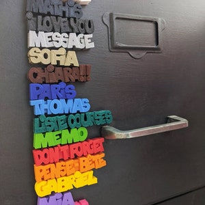 Magnet fridge - personalized thanks to 3D printing