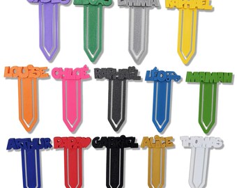 3D customised bookmark - 100% customisable - Gift idea - Mark the pages of your books, manuals, magazines, diaries, other media...