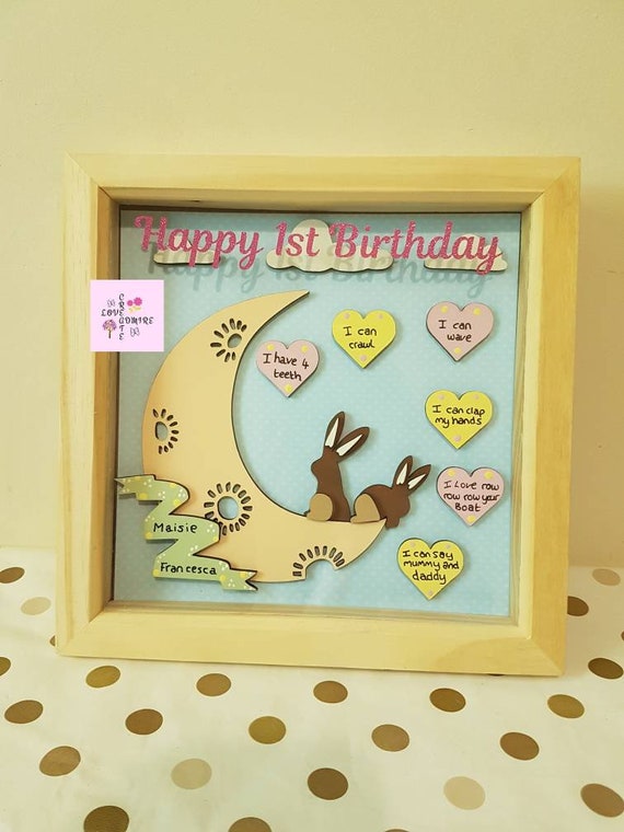 baby girl 1st birthday keepsakes