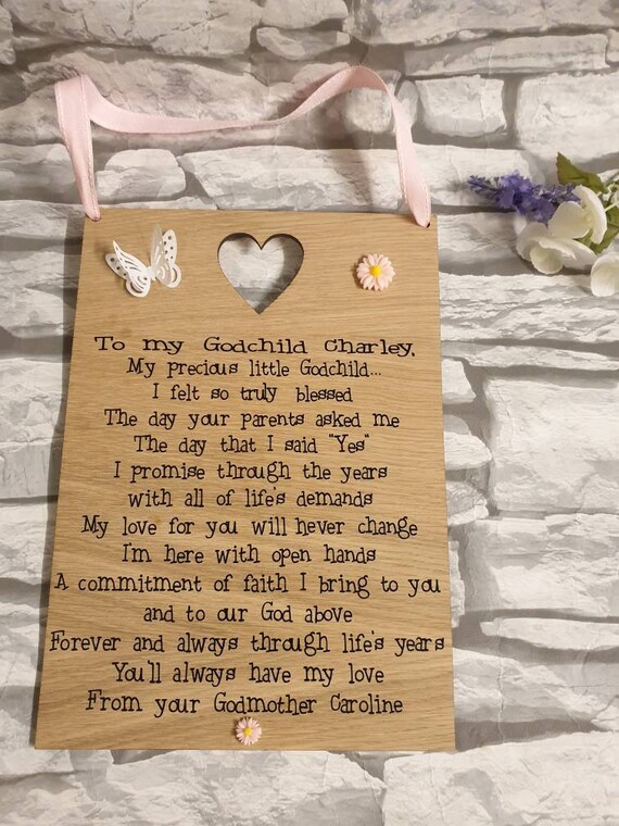 personalised christening gifts from godparents