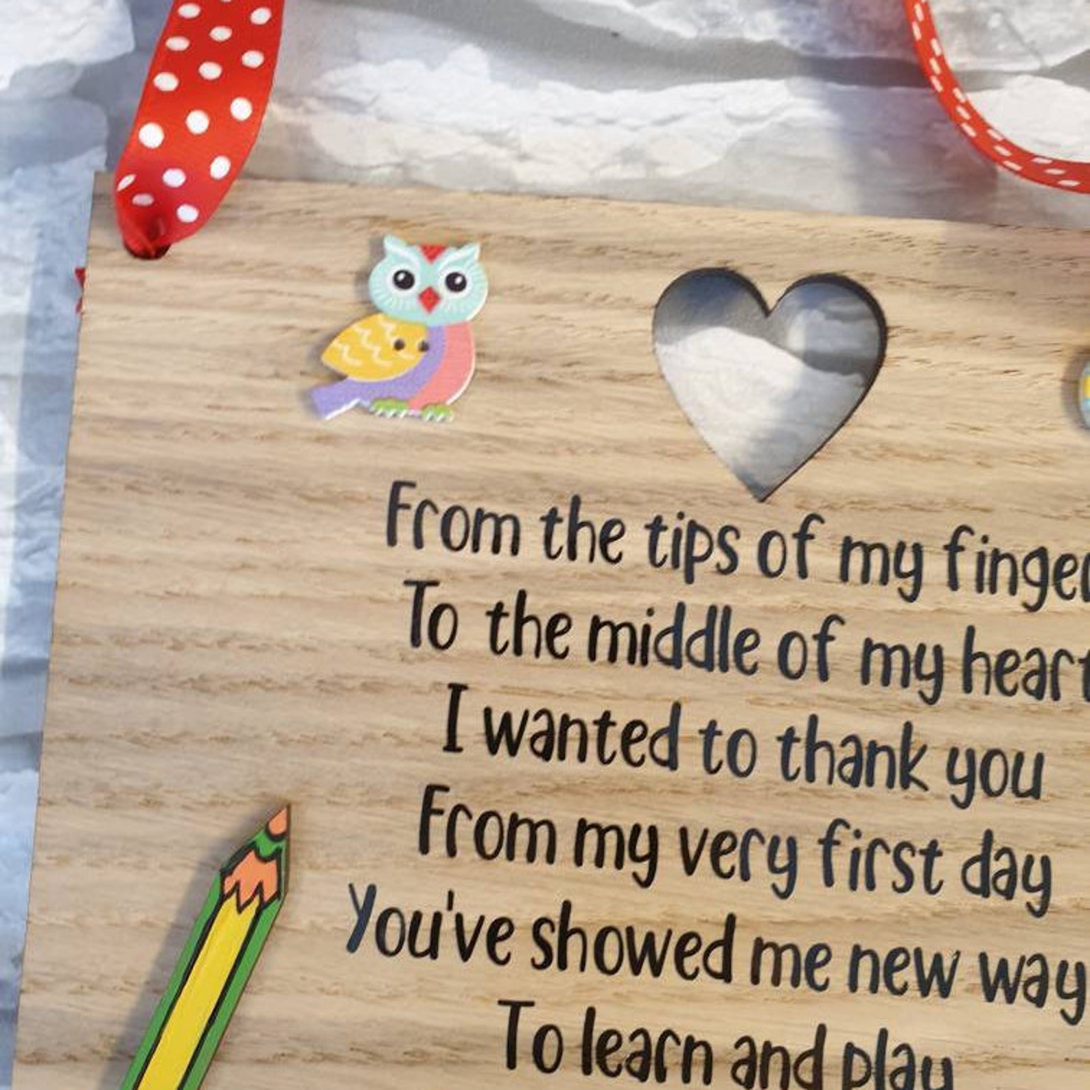 Personalised Leaving Nursery Gift Thank You Nursery Teacher Etsy