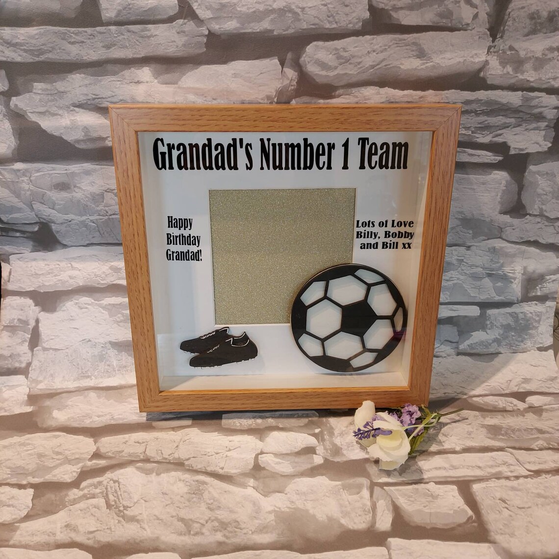 Football Coach Gift Custom Picture Frame Football Gifts Etsy