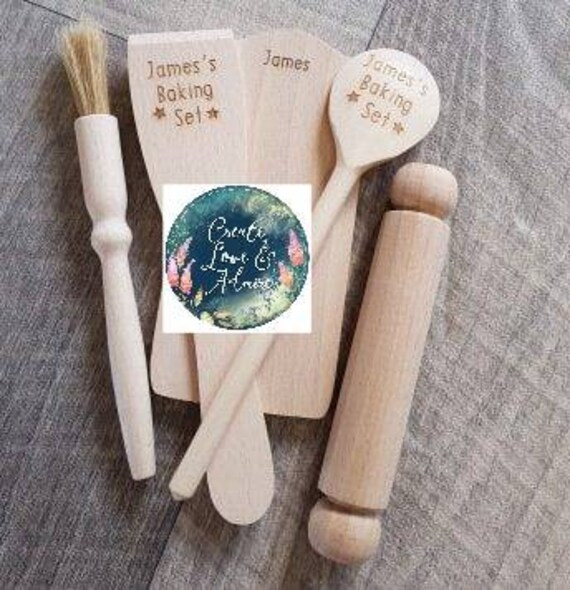 personalised childrens cooking sets
