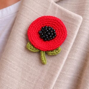 red flower pin for dress Rose Floral Brooch Pin for Women, Flower Pins for Clothes Delicate Elegant Flower Brooch Pin for Women Wedding Party Dance Banquet Dress Suit Ceremony