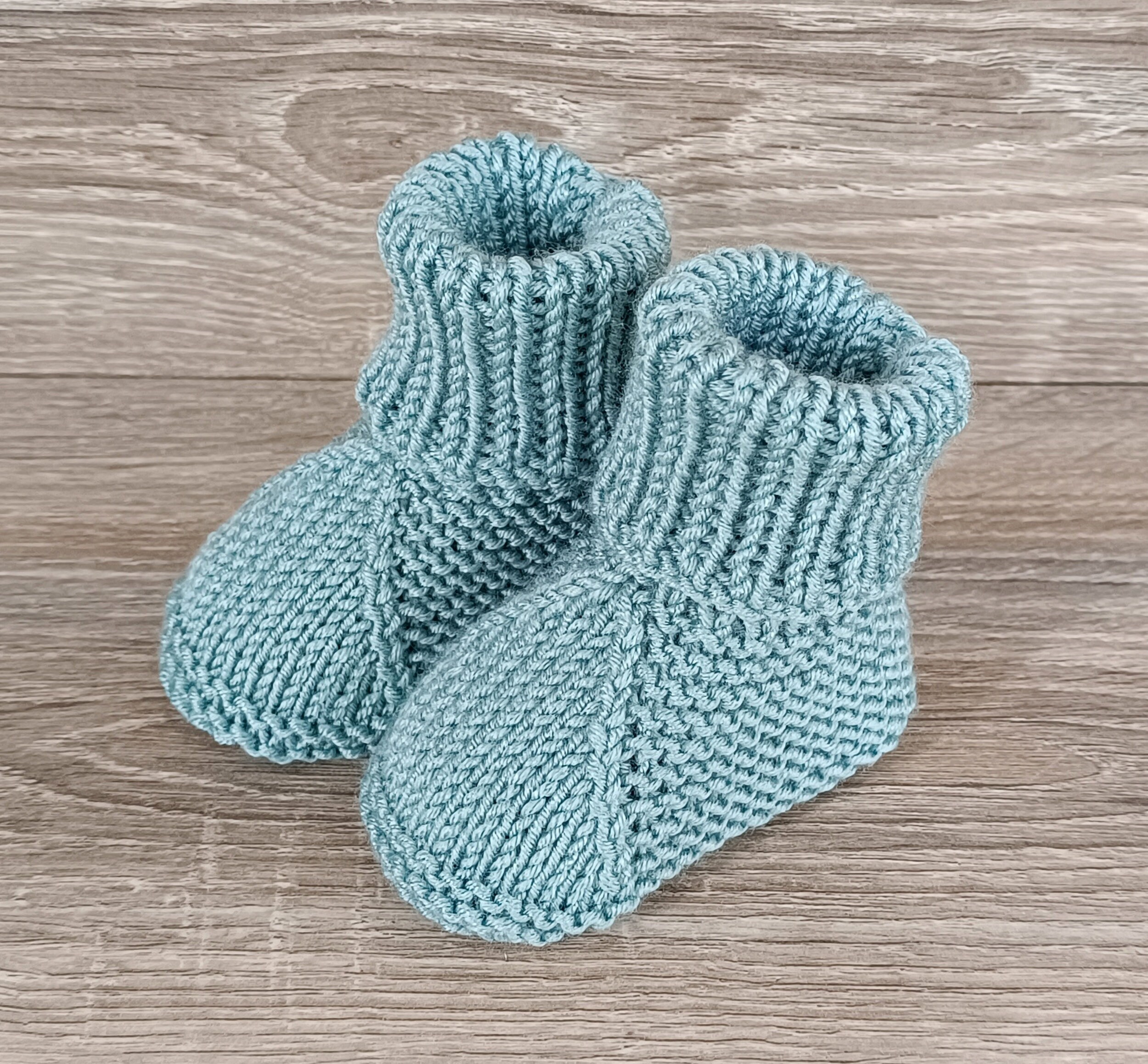 White New Born Booties