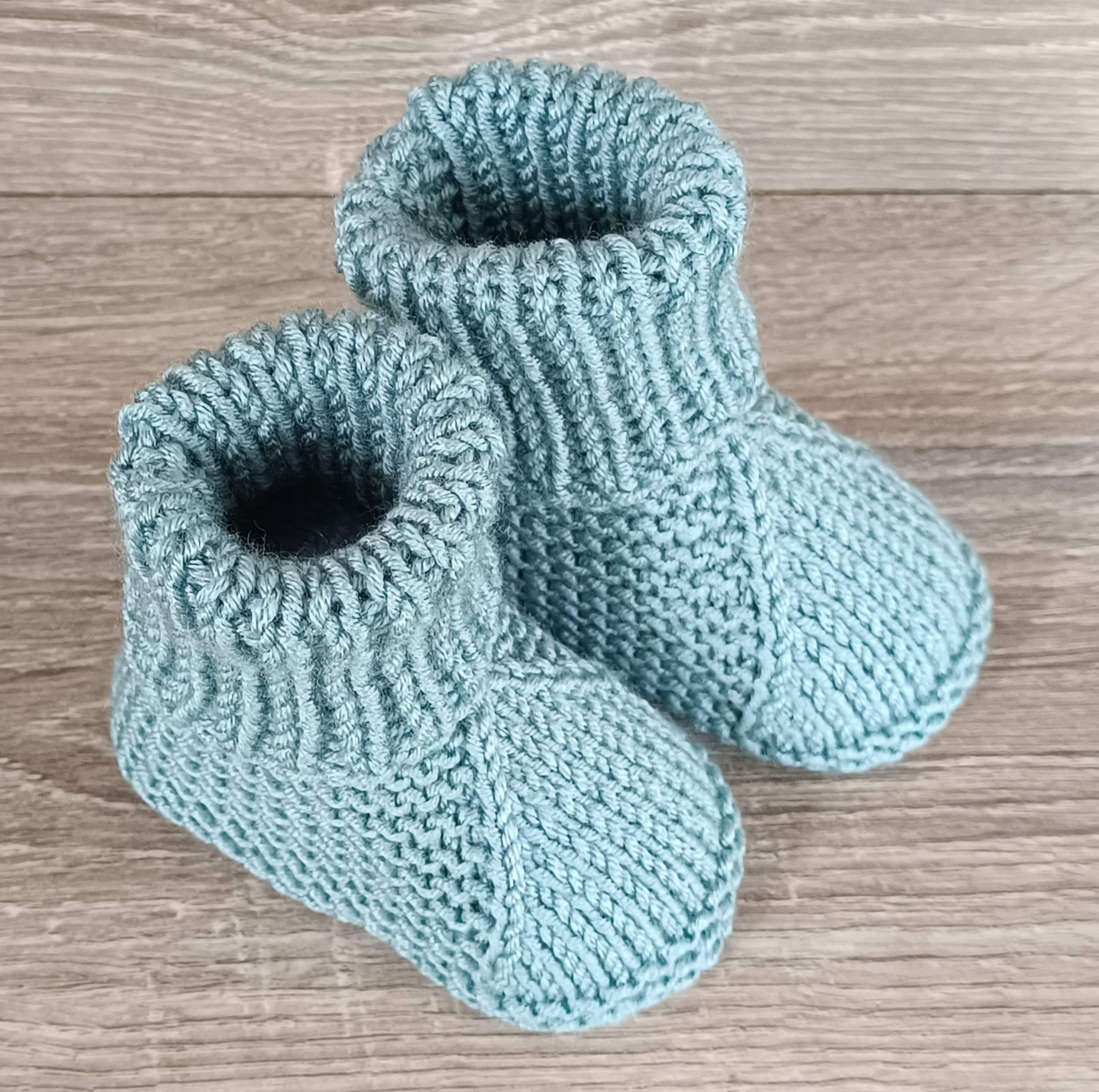 White New Born Booties main image 0